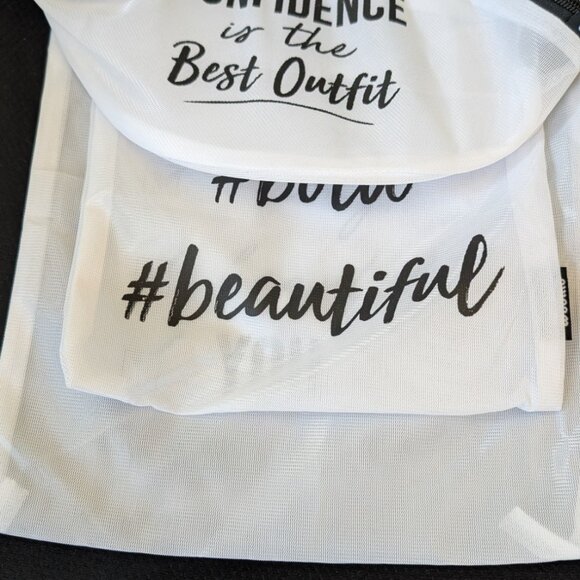 Woolite Laundry 360 3 Piece, Multi Sized Printed Mesh Wash Bags - Picture 3 of 7